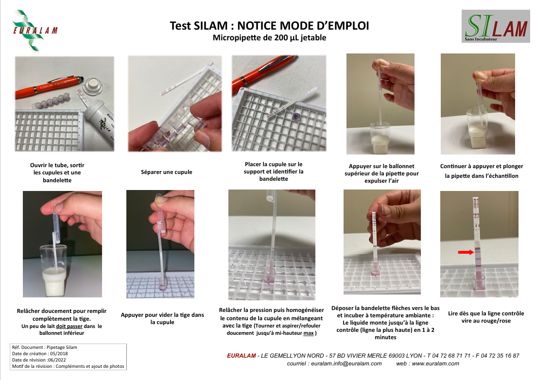 Vente de tests de détection rapide pour contaminants alimentaires Maghreb